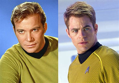 william shatner young chris pine